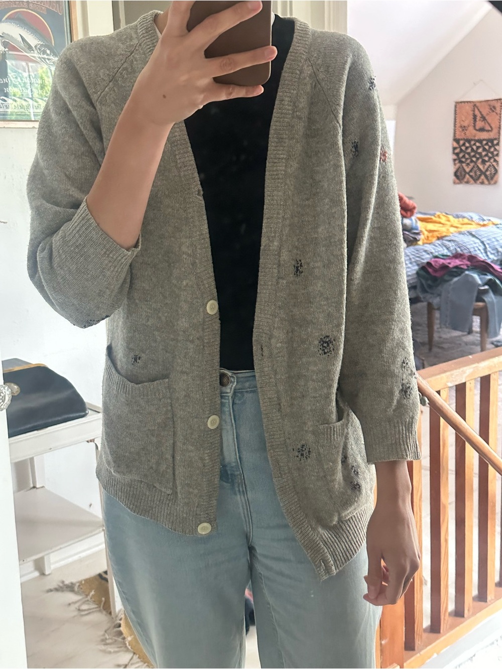 Reworked cardigan